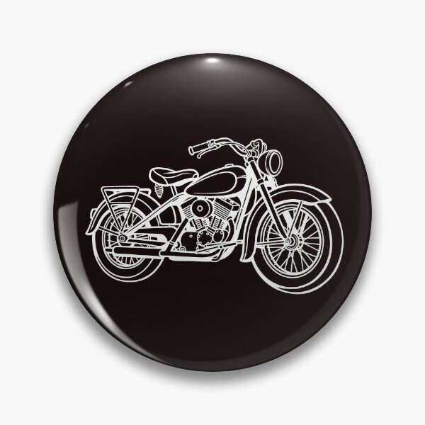 Item preview, Vintage Classic Motorcycle Line Art Illustration designed and sold by ArtPer-design.