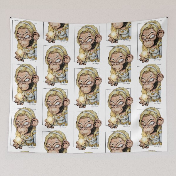 Item preview, Monkey Drawings #21 designed and sold by Claire-Dumarey.