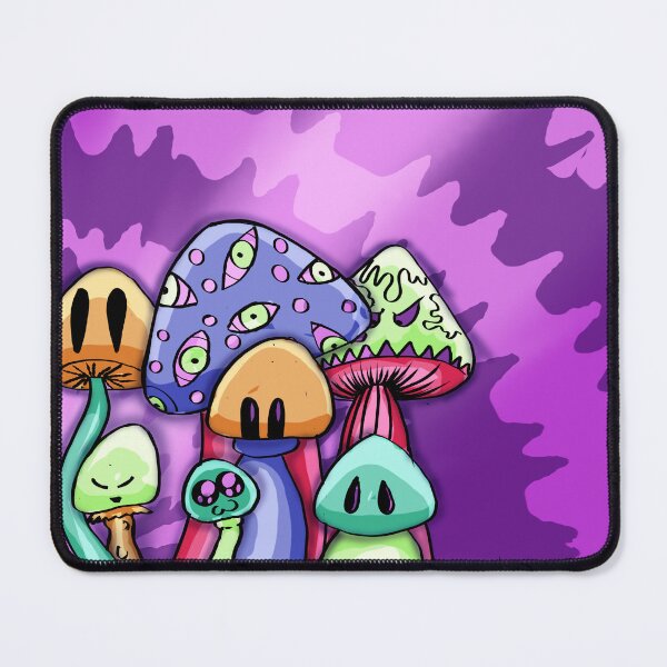 Item preview, Mush-men mushroom art designed and sold by shuckandsteel.
