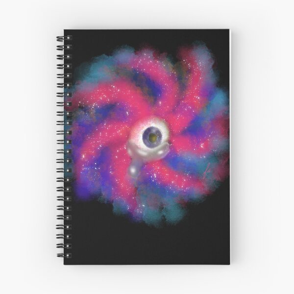 Item preview, A tearful eyeball in the middle of a galaxy designed and sold by mousse-tache.