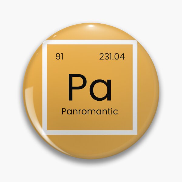 Item preview, Panromantic Chemistry Element designed and sold by Cute-Chaotic-Co.