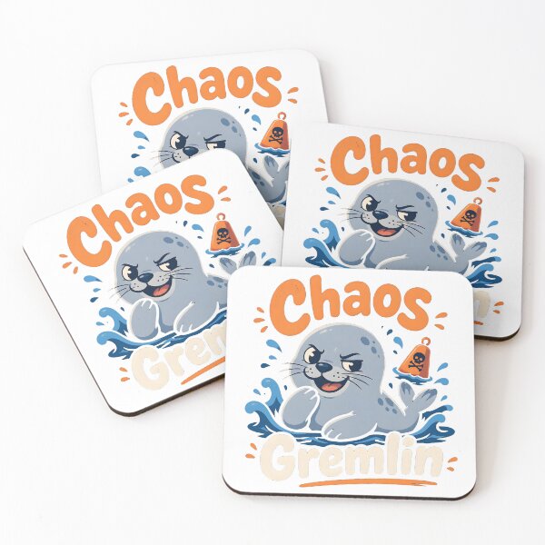 Item preview, Chaos Gremlin Funny Seal designed and sold by VINTOR-.