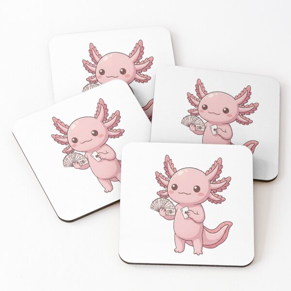 Item preview, Cute Axolotl Playing Card Game designed and sold by Ella_Sketch.