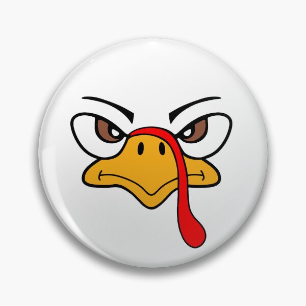 Item preview, Funny Thanksgiving Turkey Face designed and sold by Sartoris Art.