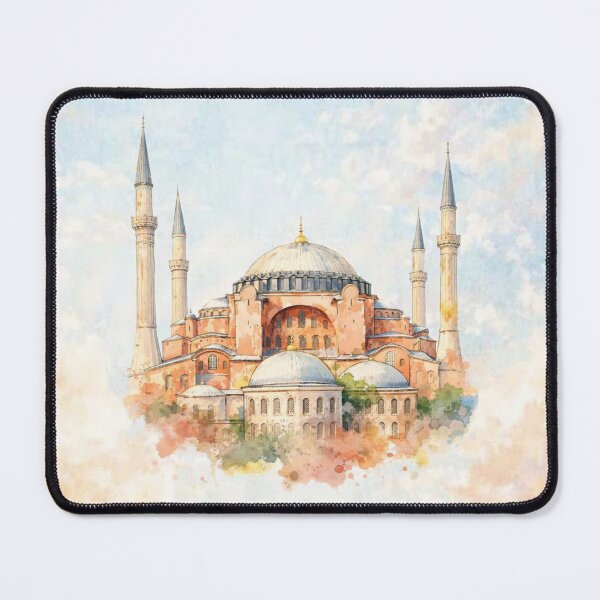 Item preview, Hagia Sophia Mosque — Watercolor Istanbul designed and sold by MysticOzzy.