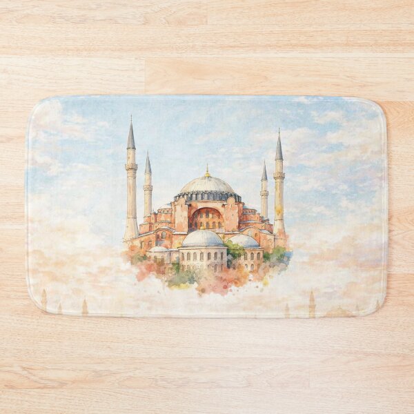 Item preview,  Hagia Sophia Mosque — Watercolor Istanbul  designed and sold by MysticOzzy.
