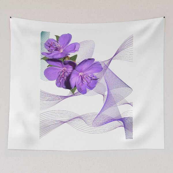 Item preview, Purple Flowers designed and sold by SabinasDesign.