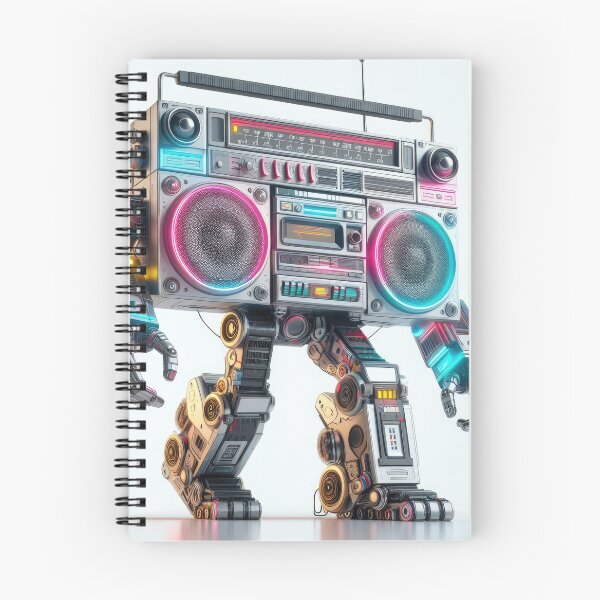 Item preview, Colorful Boom Box Robot designed and sold by Art School Dropout.
