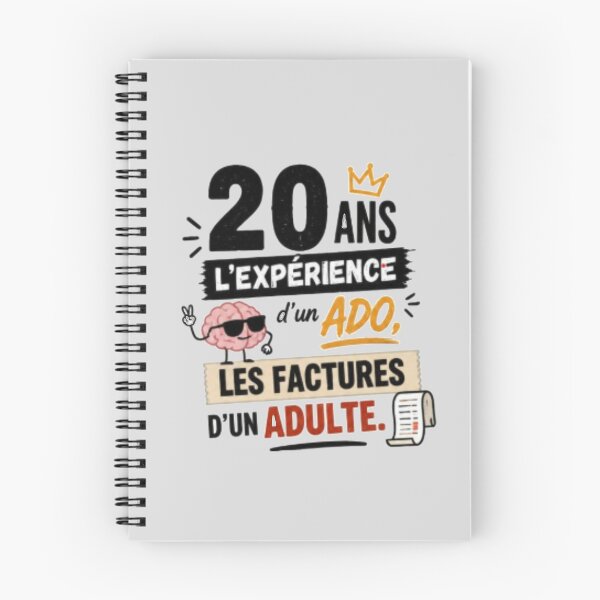 Item preview, 20 Years Old – A Teenager's Experience, an Adult's Bills | Funny Birthday T-Shirt designed and sold by WearStudios.