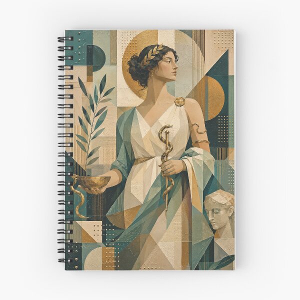 Item preview,  Hygieia, Greek Goddess of health painting. designed and sold by GalleryKauffeld.