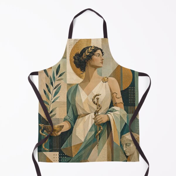 Item preview, Hygieia, Greek Goddess of health painting. designed and sold by GalleryKauffeld.
