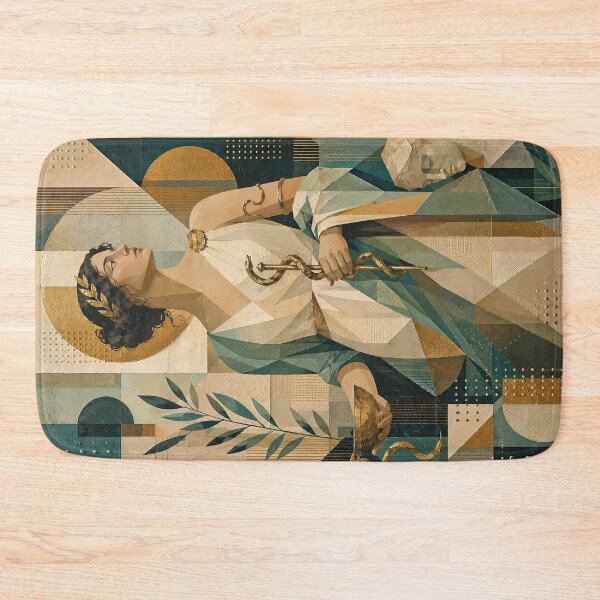 Item preview, Higía, diosa griega de la salud (pintura). designed and sold by GalleryKauffeld.
