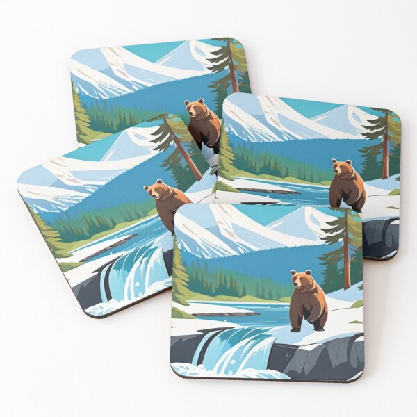 Item preview, Nature - Brown Bear, Symbol of Snowy Wildlife designed and sold by World-Pets.