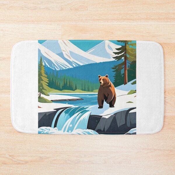 Item preview, Nature - Brown Bear, Symbol of Snowy Wildlife designed and sold by World-Pets.