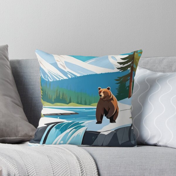 Item preview, Nature - Brown Bear, Symbol of Snowy Wildlife designed and sold by World-Pets.