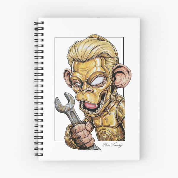 Item preview, Monkey Drawings #22 designed and sold by Claire-Dumarey.