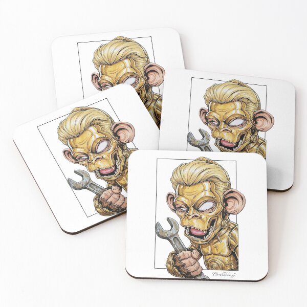 Item preview, Monkey Drawings #22 designed and sold by Claire-Dumarey.
