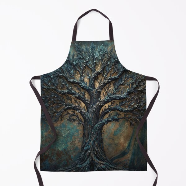 Item preview, Ancient Yggdrasil Tree of Life Rust designed and sold by WitchyBotanicaArt.