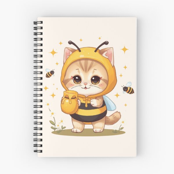 Item preview, Cute Honey Bee Cat Kawaii Sticker | Adorable Bee Kitty Gift designed and sold by Stylestickers55.