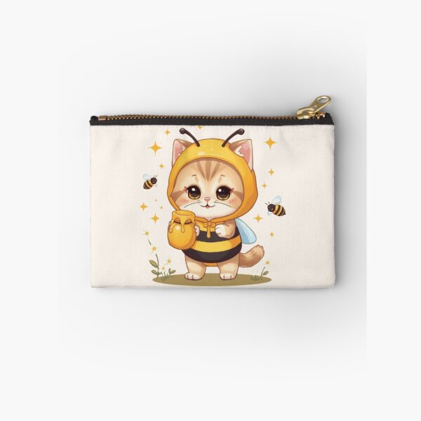 Item preview, Cute Honey Bee Cat Kawaii Sticker | Adorable Bee Kitty Gift designed and sold by Stylestickers55.