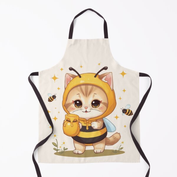 Item preview, Cute Honey Bee Cat Kawaii Sticker | Adorable Bee Kitty Gift designed and sold by Stylestickers55.