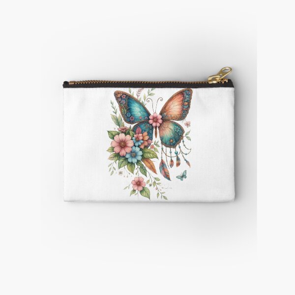 Item preview, Boho Butterfly Floral Dreamcatcher Design designed and sold by Reshmakhan.