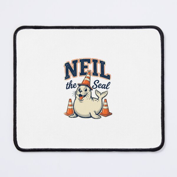 Item preview, Neil the Seal - Emotional Support Cone | Funny Tasmanian Seal designed and sold by Uglyandcute.
