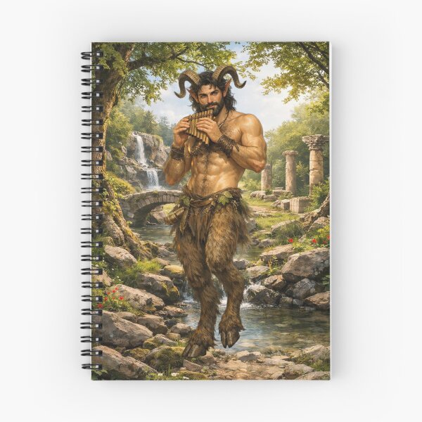 Item preview, Pan the Forest Guardian – Mythic Satyr Art designed and sold by MysticOzzy.