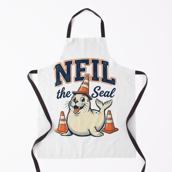 Item preview, Neil the Seal - Emotional Support Cone | Funny Tasmanian Seal designed and sold by Uglyandcute.
