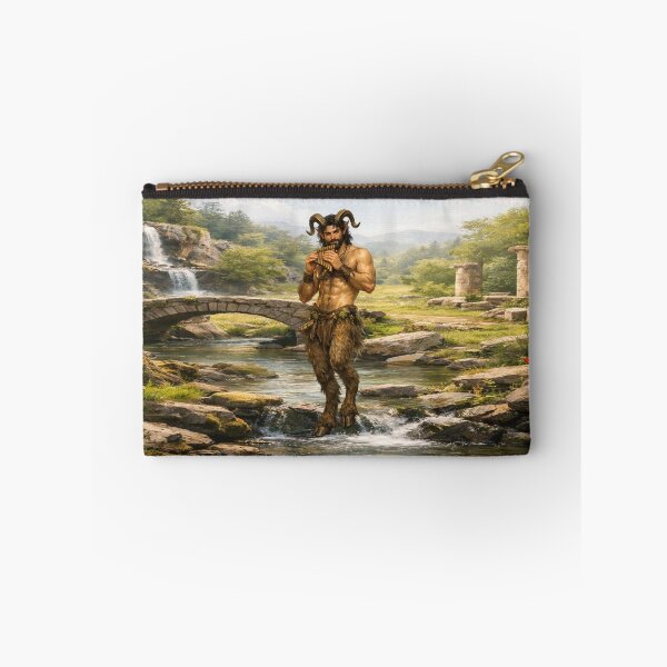 Item preview, Pan the Forest Guardian – Mythic Satyr Art designed and sold by MysticOzzy.