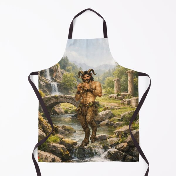 Item preview, Pan the Forest Guardian – Mythic Satyr Art designed and sold by MysticOzzy.