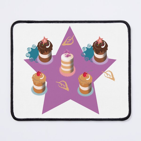 Item preview, Multicolored sweets on colored napkins in cartoon animatic style. designed and sold by Tana&tanuc.