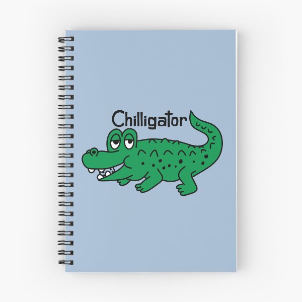 Item preview, Chilligator Crocodile designed and sold by RetroChunky®.