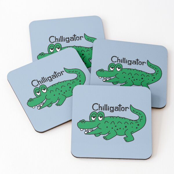 Item preview, Chilligator Crocodile designed and sold by RetroChunky®.