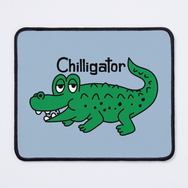 Item preview, Chilligator Crocodile designed and sold by RetroChunky®.