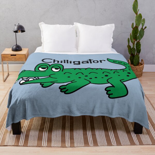Item preview, Chilligator Crocodile designed and sold by RetroChunky®.