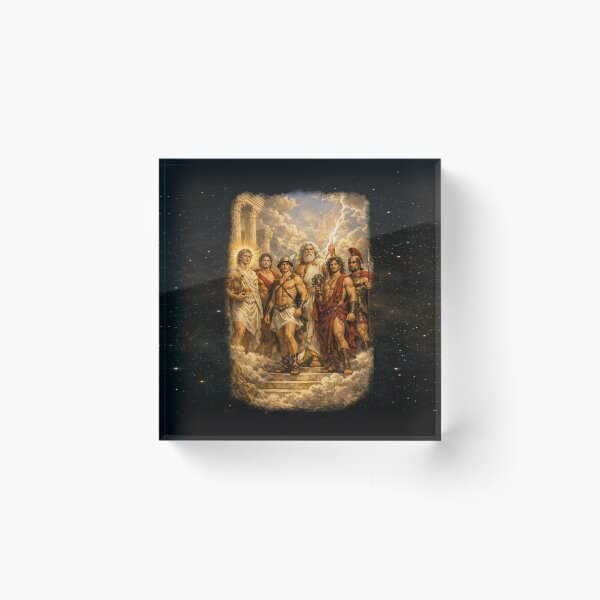 Item preview, The Gods of Olympus – Divine Pantheon Assembly 2. Olympian Council – Zeu designed and sold by MysticOzzy.