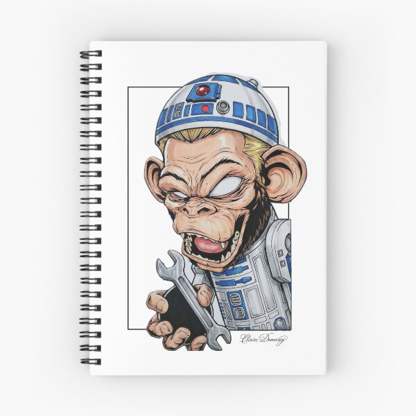 Item preview, Monkey Drawings #23 designed and sold by Claire-Dumarey.