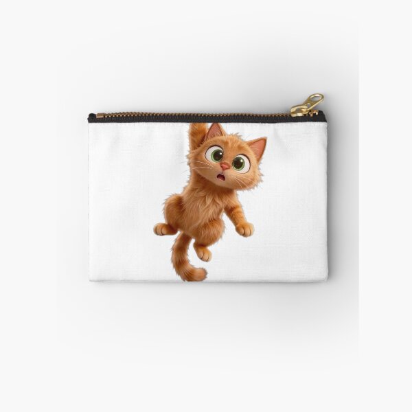 Item preview, Cute Surprised Ginger Kitten Cartoon designed and sold by Reshmakhan.