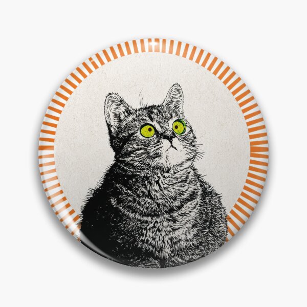 Item preview, A cute kitten looks at something in surprise. designed and sold by Tana&tanuc.