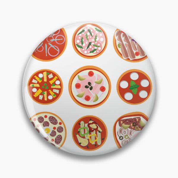 Item preview, A set of different types of Italian pizza designed and sold by Tana&tanuc.