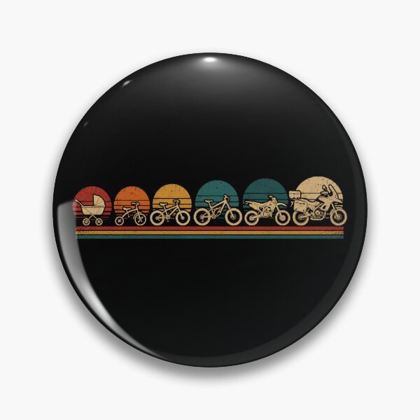 Item preview, Retro Evolution From Stroller To Adventure Motorcycle Vintage designed and sold by Moizento.