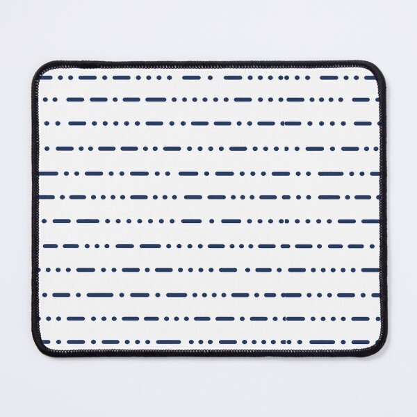 Item preview, Dot Dash Line Minimal Navy Seamless Pattern designed and sold by Inkworksbyshery.