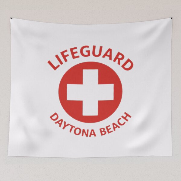 Item preview, Lifeguard Daytona Beach – Classic Rescue Emblem designed and sold by MysticOzzy.