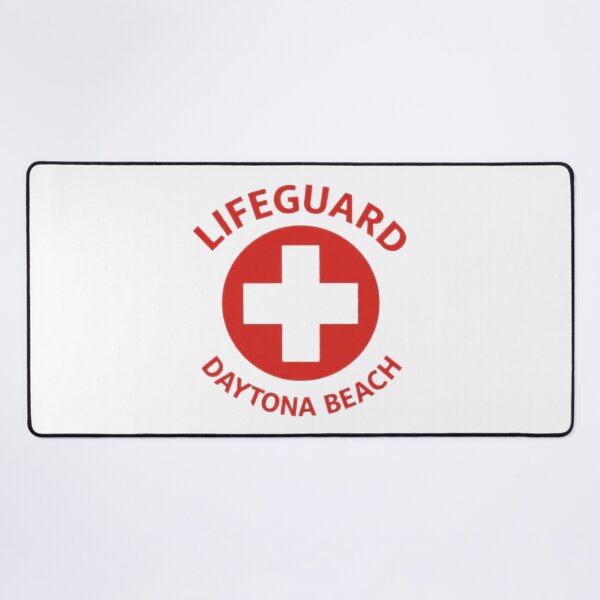 Item preview, Lifeguard Daytona Beach – Classic Rescue Emblem designed and sold by MysticOzzy.