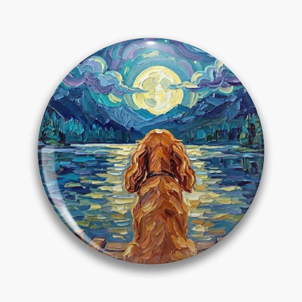 Item preview, On The Dock – Red Cocker Spaniel designed and sold by AjaTrier.