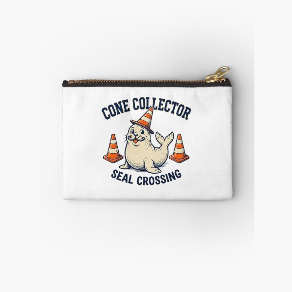 Item preview, Neil the Seal - Emotional Support Cone | Funny Tasmanian Seal designed and sold by Uglyandcute.