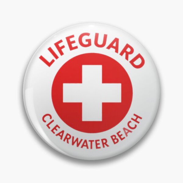 Item preview, Lifeguard Clearwater Beach – Classic Rescue Emblem designed and sold by MysticOzzy.