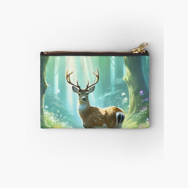 Item preview, Nature - Deer in a Luminous Clearing, Forest Harmony designed and sold by World-Pets.
