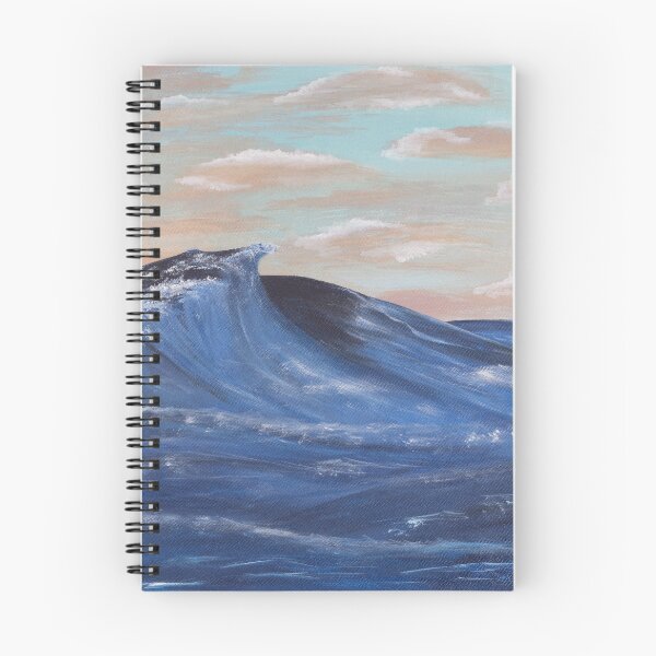 Item preview, Ocean Wave Beneath Sunset Sky designed and sold by ARTIFIED.BY.FRIENDSHIP.